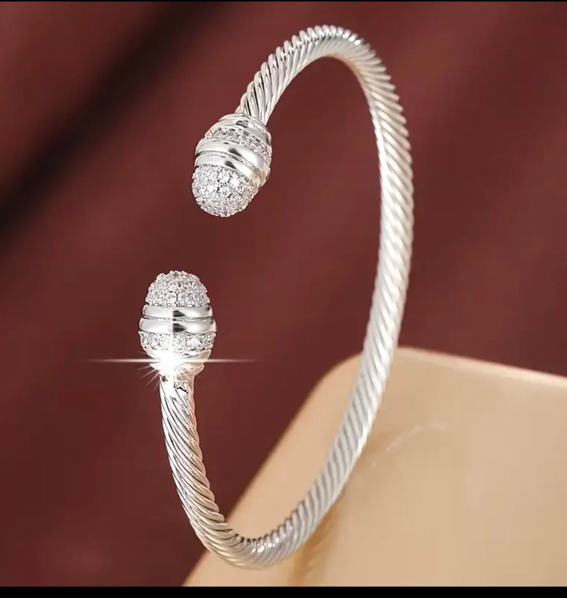 Celestial Spark Cuff Bangle