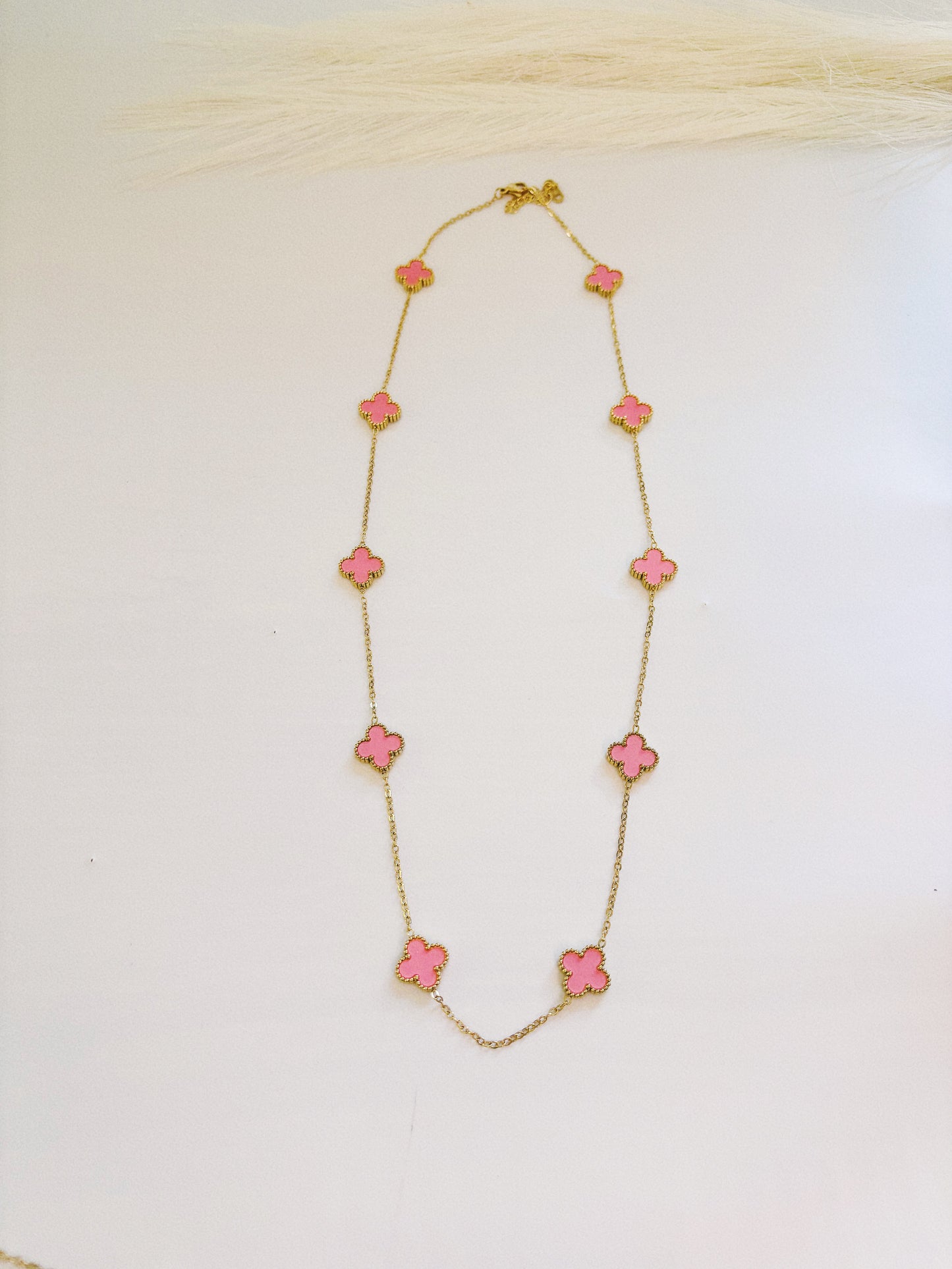 10 Clover Necklace