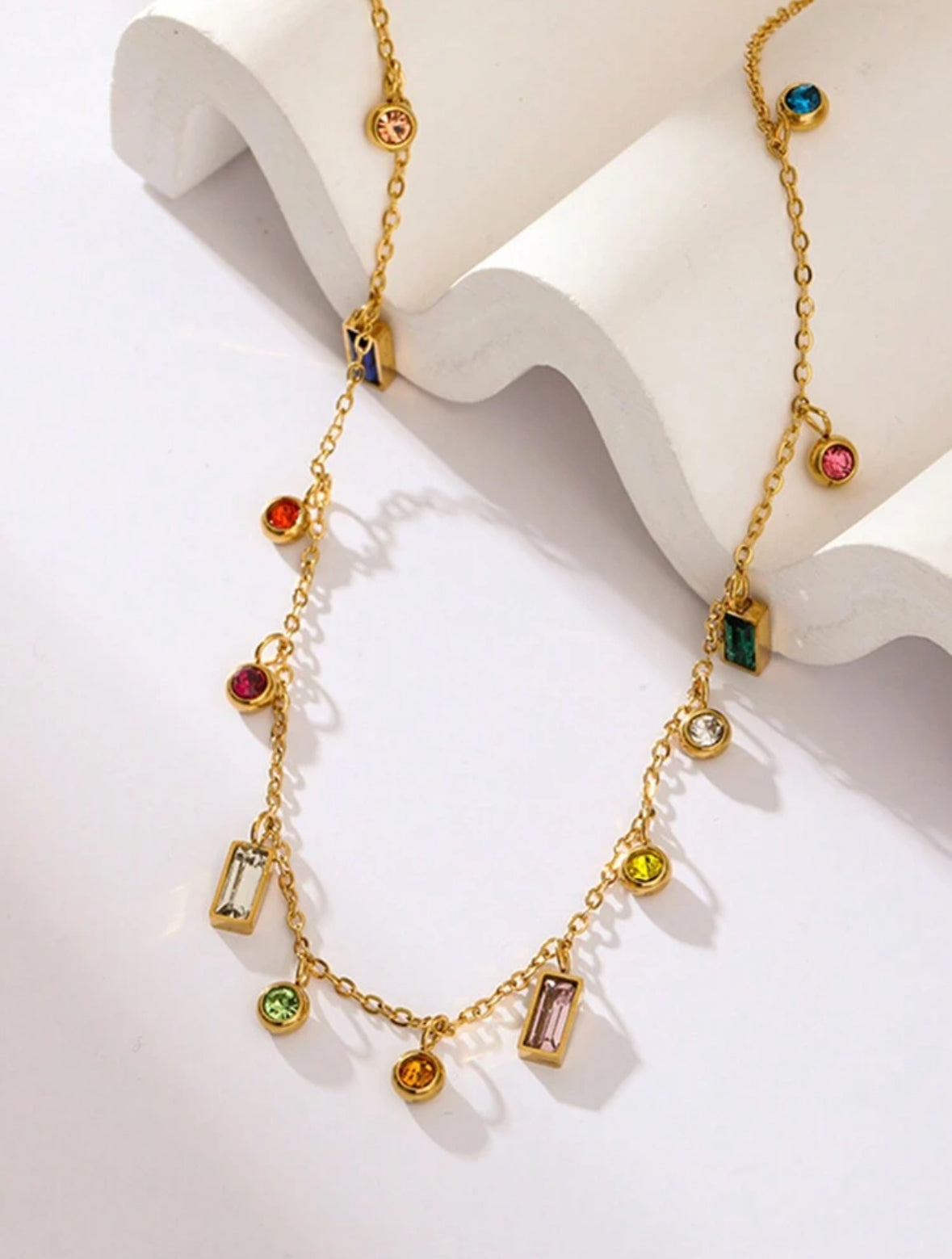 Aurora Gemstone Charm Set