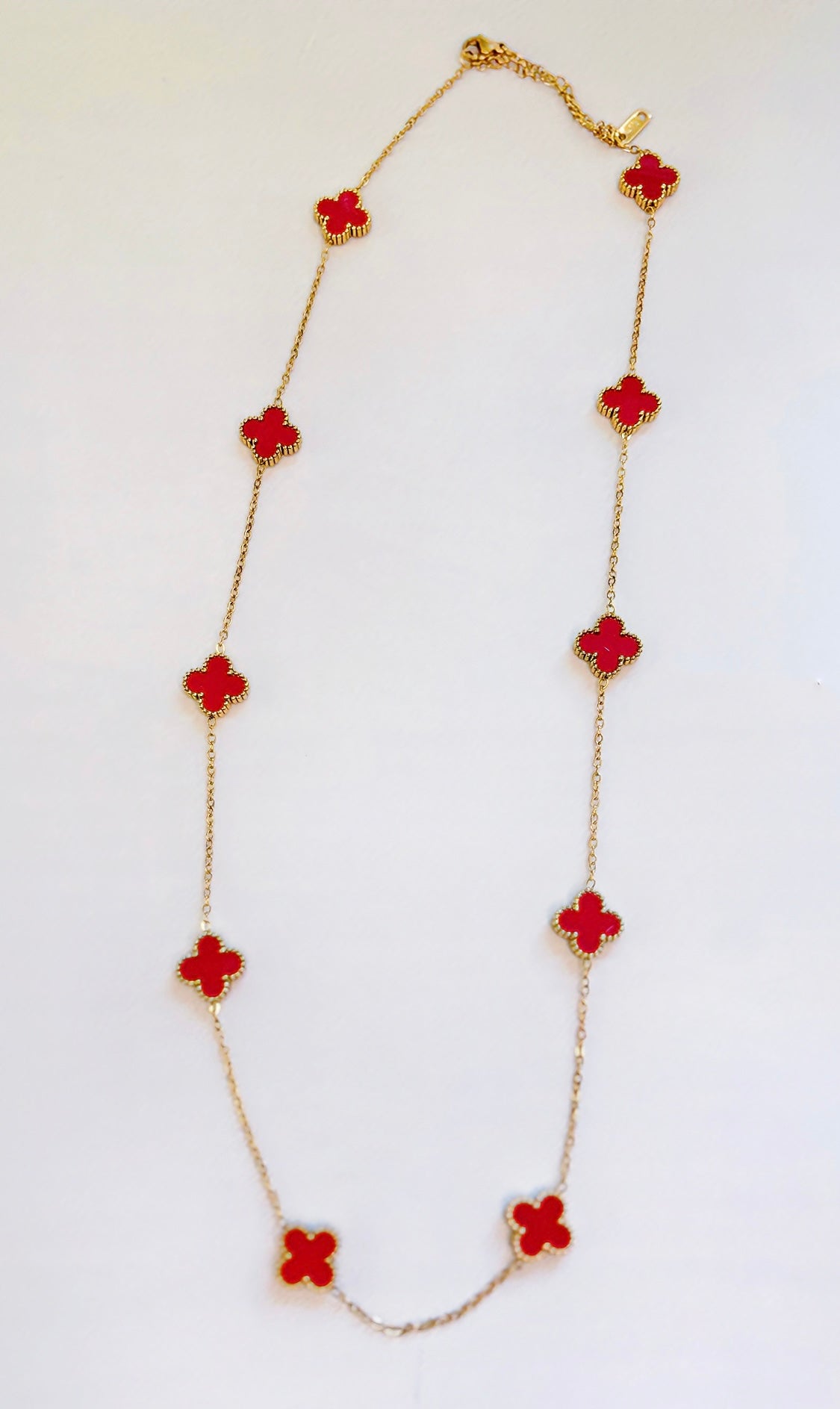 10 Clover Necklace