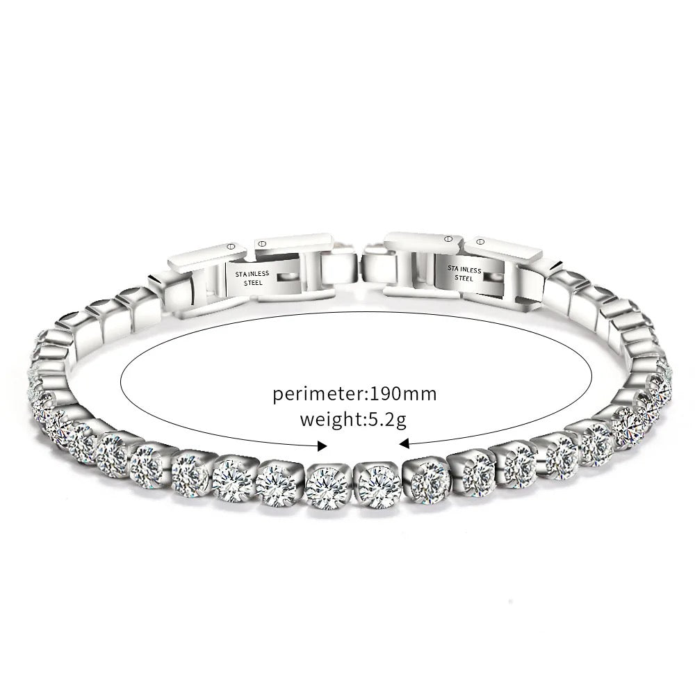 Solo Tennis Bracelet 3mm