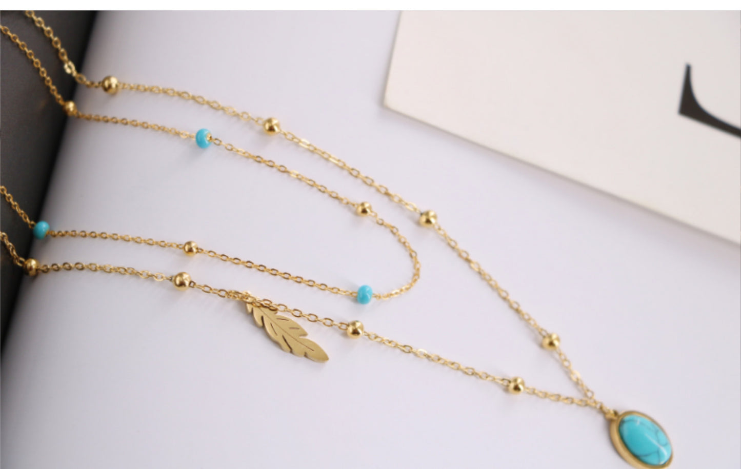 Turquoise Layered Necklace