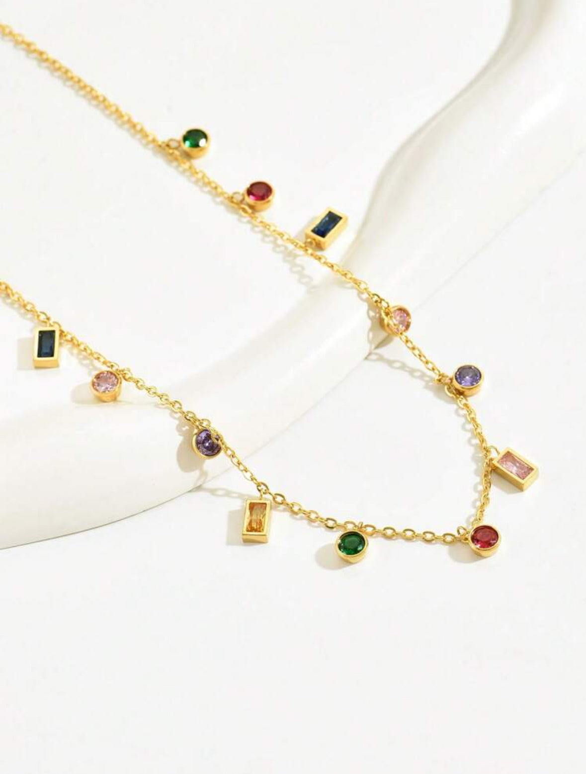 Aurora Gemstone Charm Set