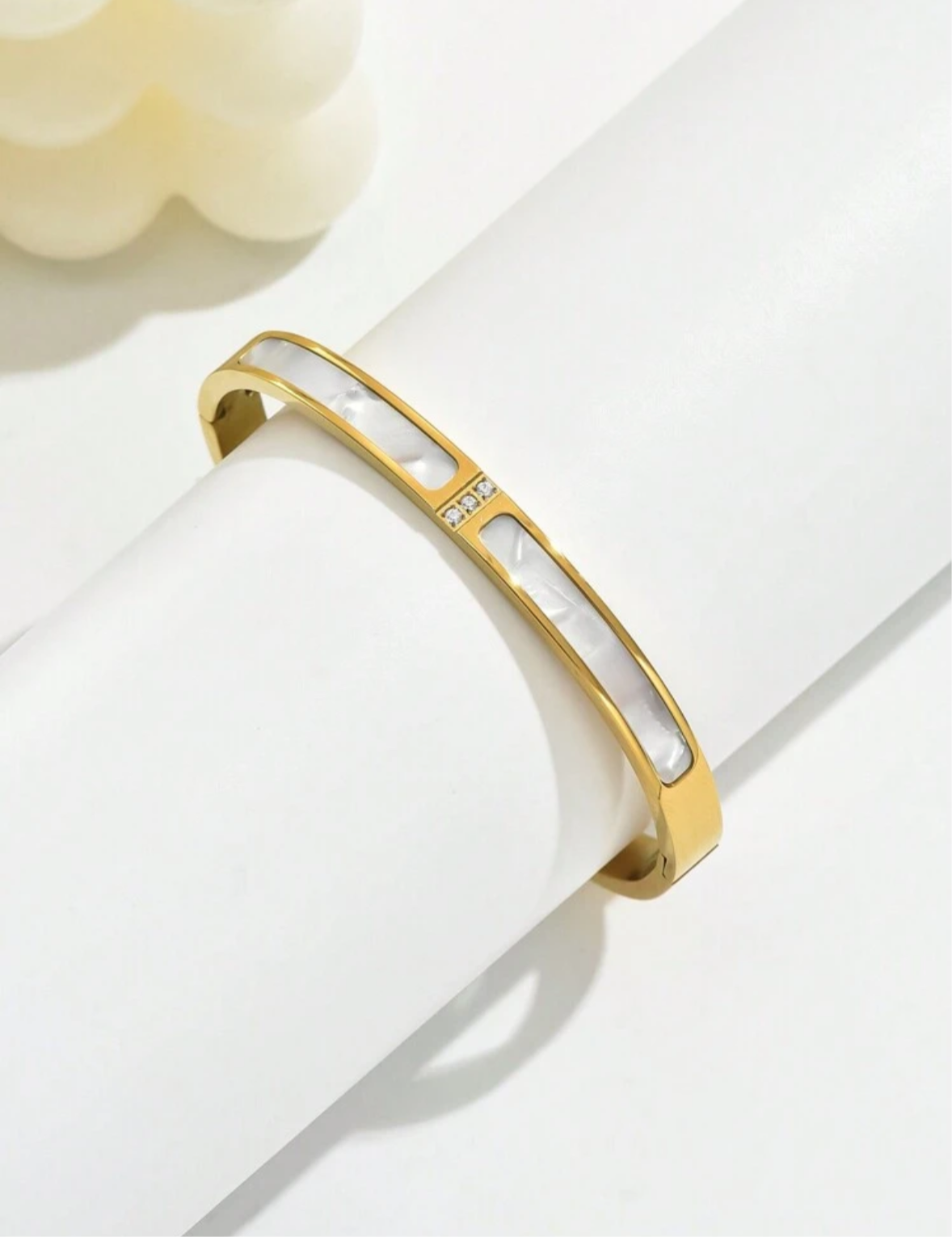 Celeste Glow Gold Bangle